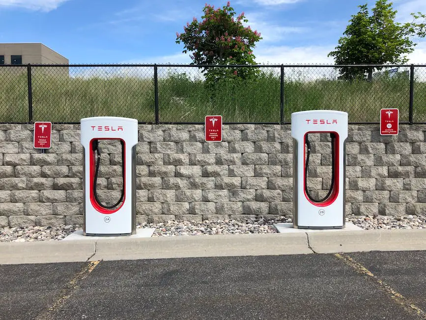 Illustration of a person charging their electric vehicle at a charging station