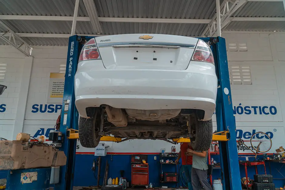 Image of a person changing the oil of a car